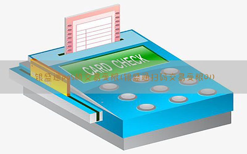 银盛通pos机交易受限(银盛通扫码交易受限01)