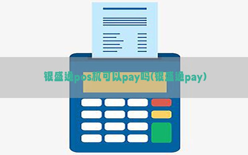 银盛通pos机可以pay吗(银盛通pay)