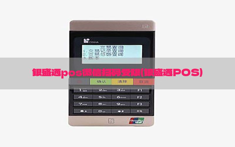 银盛通pos微信扫码受限(银盛通POS)