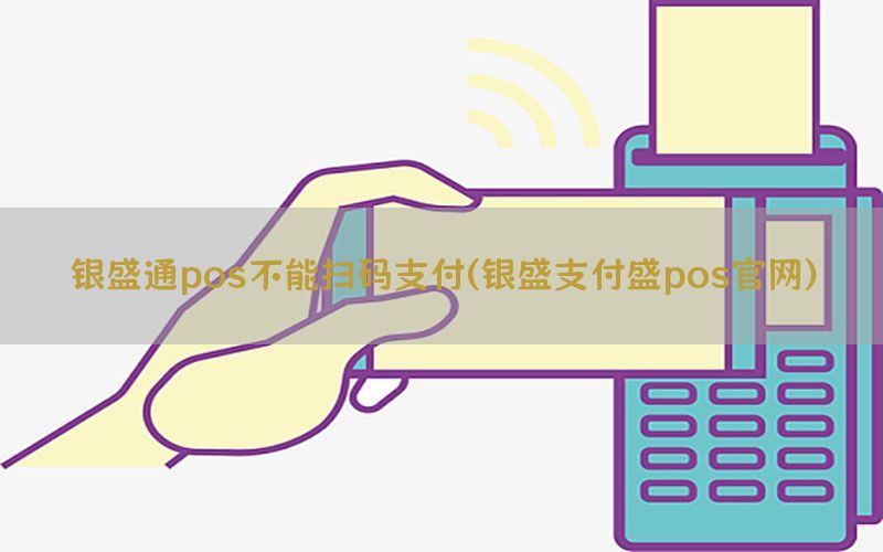 银盛通pos不能扫码支付(银盛支付盛pos官网)