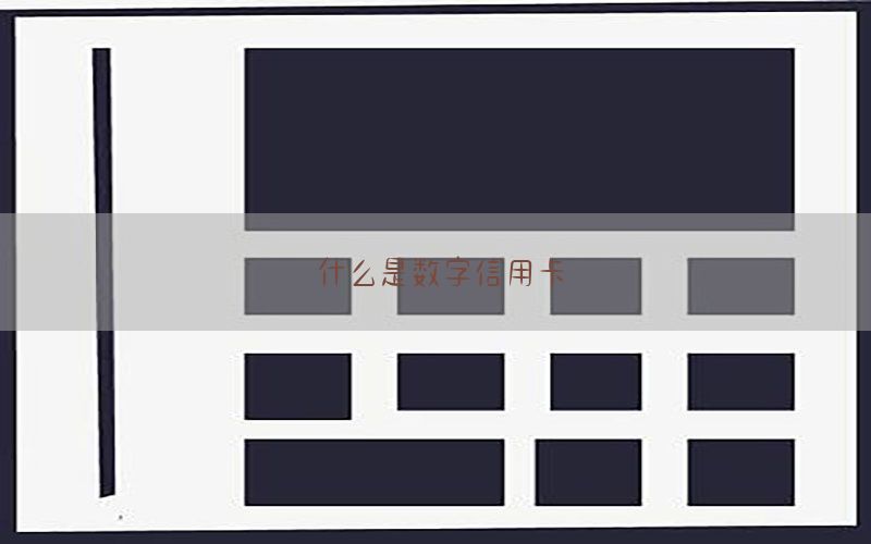 什么是数字信用卡